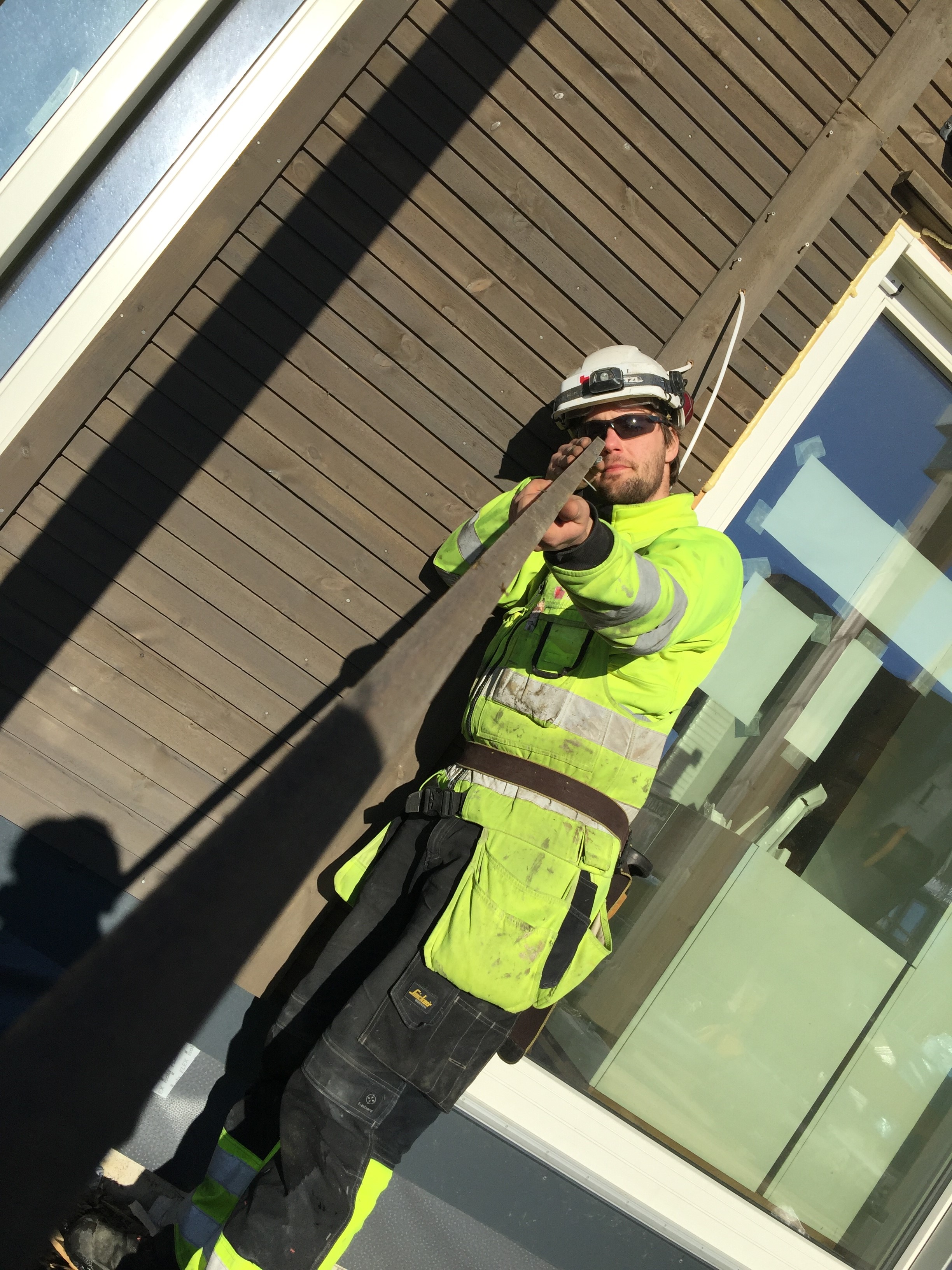 Lokale fagfolk har stått for byggingen